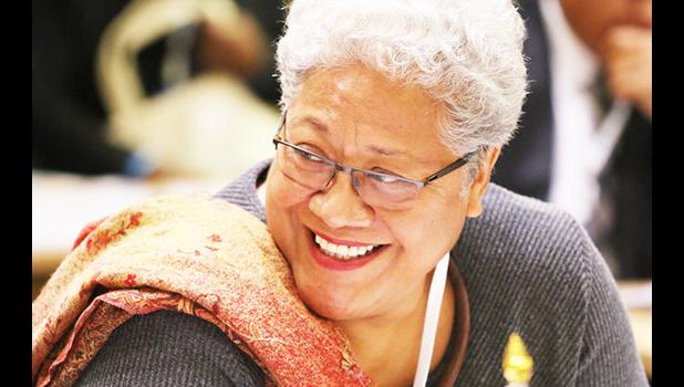 Samoa Prime Minister Fiame Naomi Mata'afa