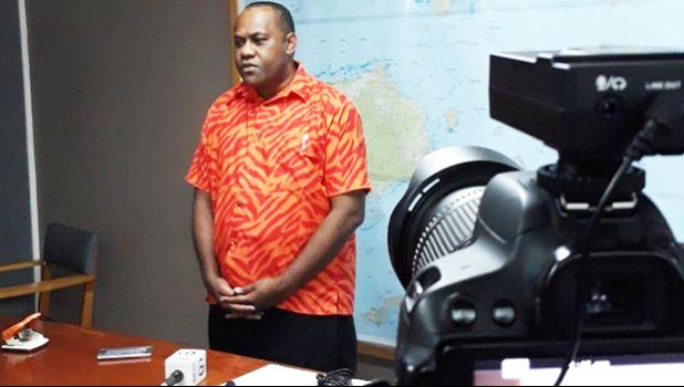  The NDMO director, Anare Leweniqila