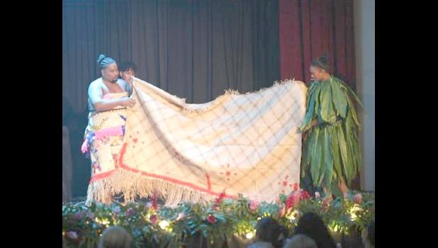 Fine Mat being displayed