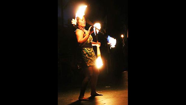 The only female who competed in the 2017 World FireKnife Competition last weekend Jeralee Galea’i. Galea’I 16-year-old won 1st place in her Intermediate division (12-17 years old) against 8 males. Congratulations Jeralee! [courtesy photo]