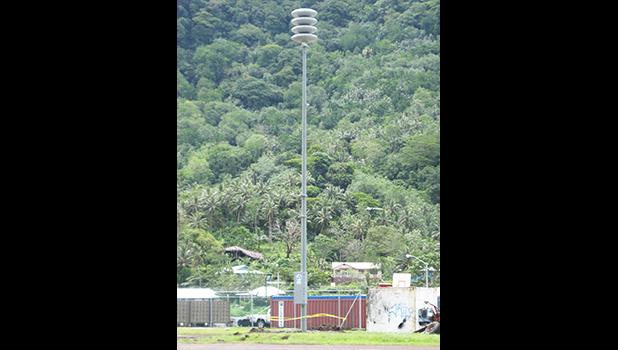 Tsunami warning siren