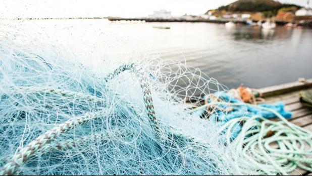  Fishing nets for trawling. 