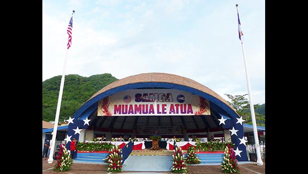 Fafatogo malae during Flag Day 2020