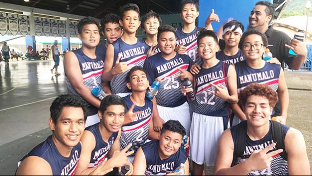 The junior varsity squad of Manumalo Academy
