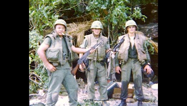 Marine Scout Sniper Fofo Tuitele in 1975