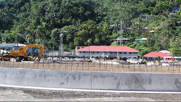 Site preparation for new Fono Building