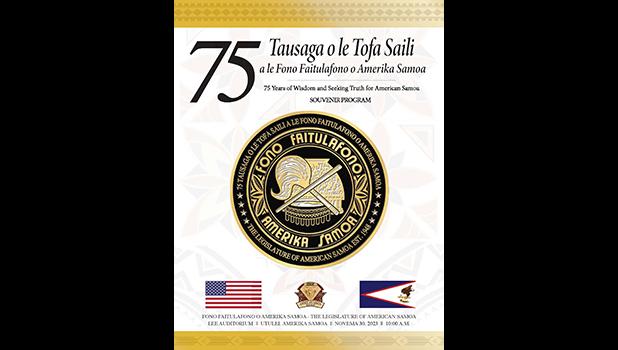 A background of the 75th Diamond Jubilee Celebration is also offered in the final program. FONO JUBILEE PROGRAM