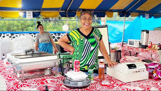 Flag Day food vendor