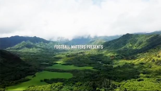 [Screenshot from video of Polynesian island