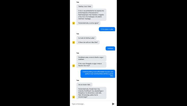 A Talamoa Project conversation 