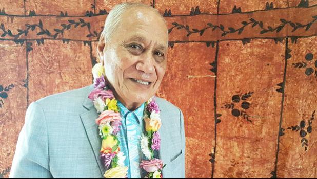  Samoa's former O le Ao o le Malo - or head of state - Tui Atua Tupua Tamasese Efi.