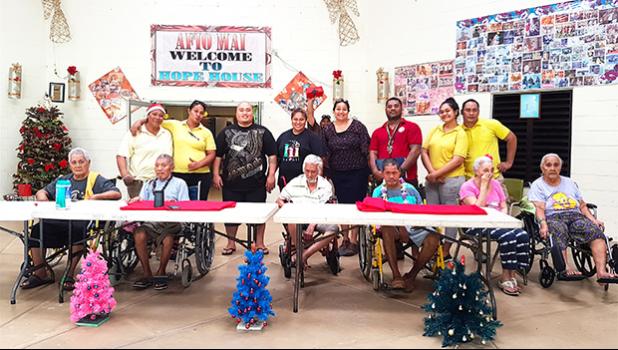 Hope House at Fatuoaiga received a generous $1,000 cash donation from the Genesis Club