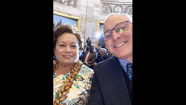 Congresswoman Amata and Congressman Pete Stauber