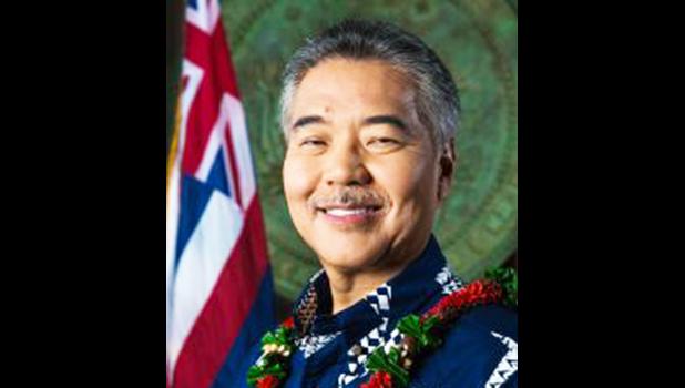 Gov. David Ige of Hawaii 