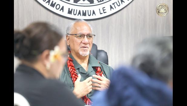 Governor Pulaali’i Nikolao Pula