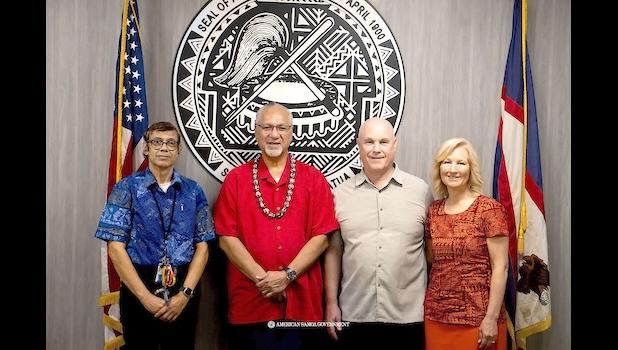 Governor and diabetes team