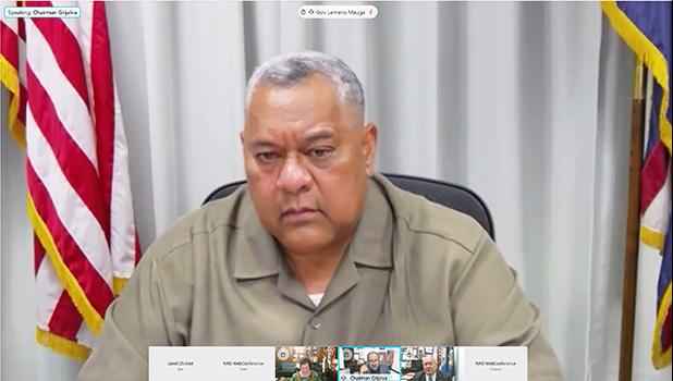 Gov. Lemanu Peleti Palepoi Sialega Mauga
