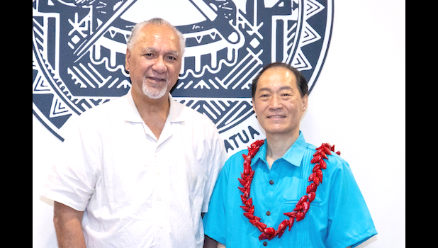 The Governor acknowledged the challenges the company faces regionally, as Pacific Island nations seek opportunities to generate revenue through the tuna industry. He assured the CEO that he is actively exploring ways in which the federal government can support not only economic stability but also opportunities for growth and expansion. Lt. Governor Pulu and StarKist CEO Min