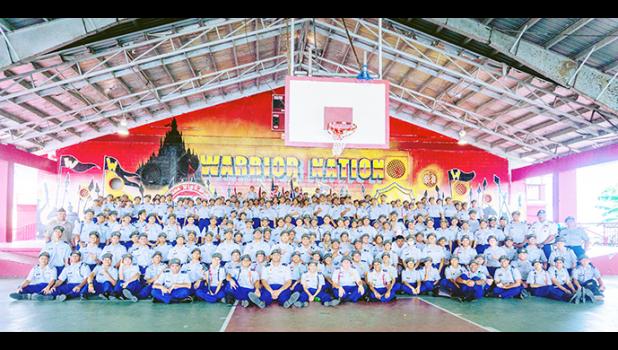 Tafuna High School's (THS) Army Junior Reserve Officers' Training Corps 
