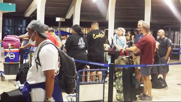 Hawaiian Airlines passengers