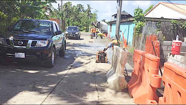 Road repair