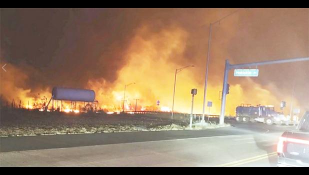 Maui fire