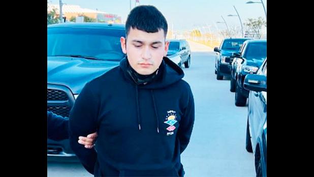 Authorities arrested Juan Tejedor Baron in California on Wednesday. He was one of two suspects accused of killing an East Honolulu man and encasing his body in concrete.(@LAPDCarranza/Twitter) Juan Tejedor Baron