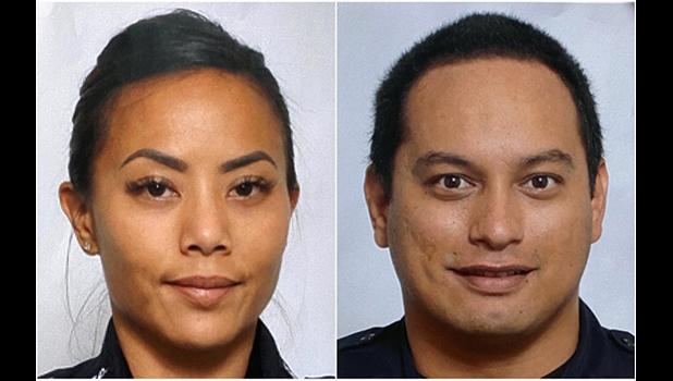 The two police officers