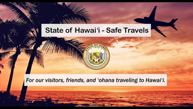 Hawaii Safe Travels logo