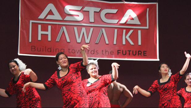  ASTCA employees dancing