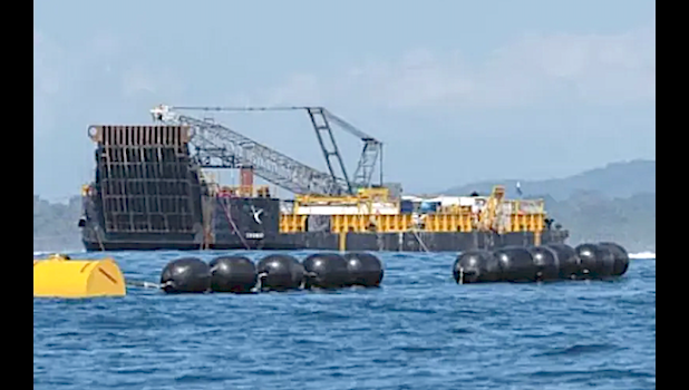 HMNZS Manawanui salvage operation