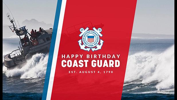 ‘Semper Paratus’ — ‘Always Ready.’ uscg birthday banner