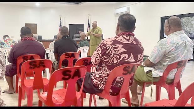 matai and residents of Manu‘a