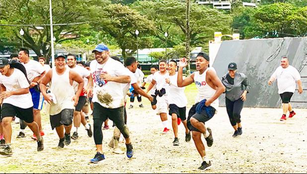Participants in  SPW’s 4th Annual Freedom Run & Obstacle Course.