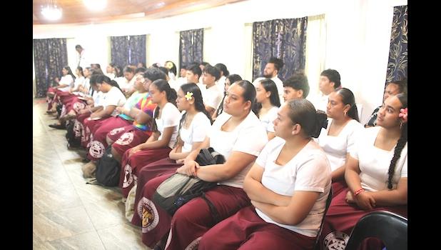 Tafuna High School senior students 