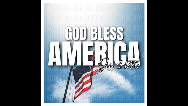 The founders of the United States in 1776 had a vision for an exceptional nation where the people had God-given rights and the responsibility in determining their own destiny 4TH OF JULY LOGO