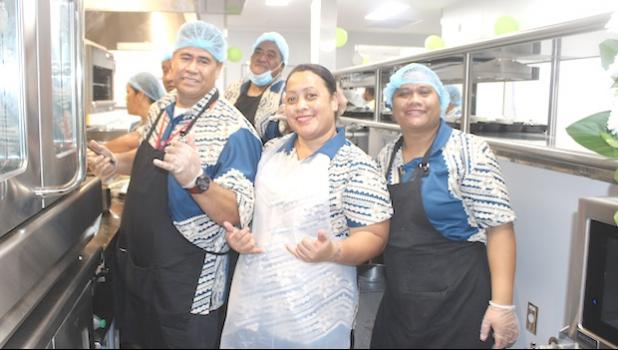 LBJ cafeteria staff
