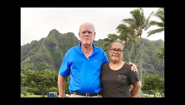 Papali'i and his wife