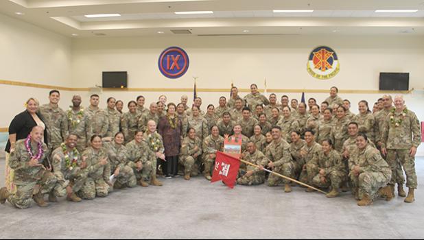Members of the 411th Engineer Battalion Forward Support Company