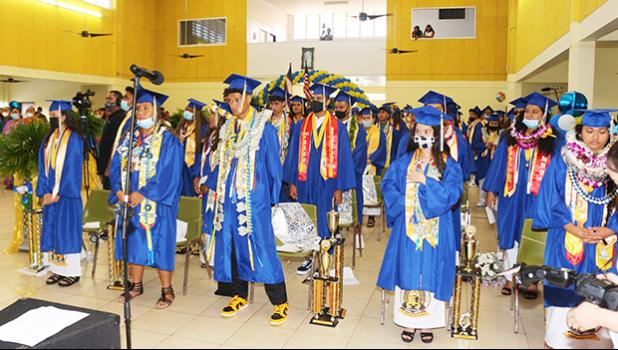  Fa’asao Marist High School graduating class of 2022