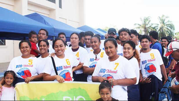 Big Island Savaii volleyball team