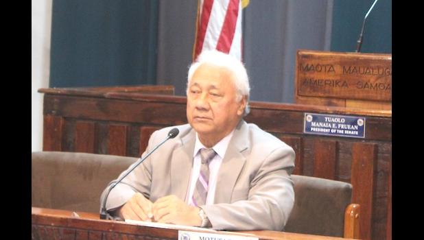 Secretary for Samoan Affairs, Faiivae A. Godinet