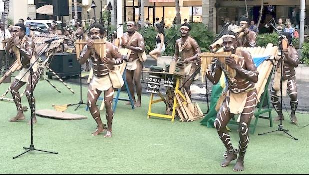 Solomon Islands cultural dance performance