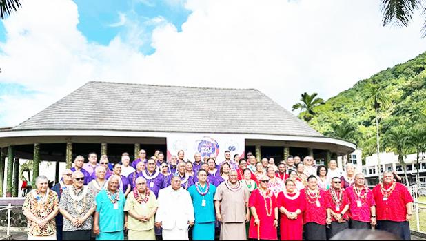 A group photo of Atoa o Samoa attendees