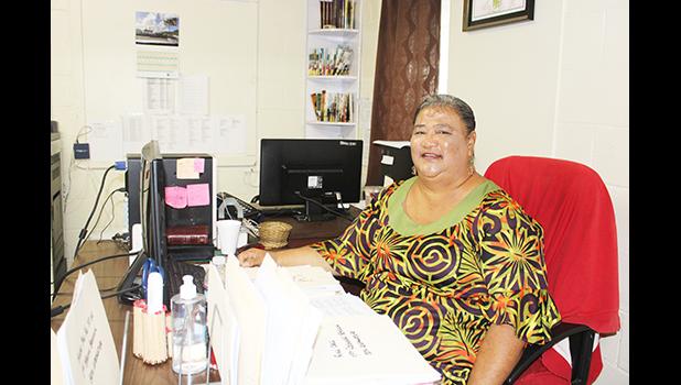 The new Secretary to the Senate Motusaga Peleti 