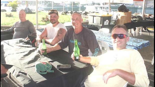 CAPTAIN AND crew members of the Grandee from New Zealand