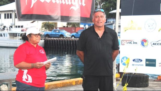 the 23rd Annual Steinlager I‘a Lapo‘a Fishing Tournament prize giving