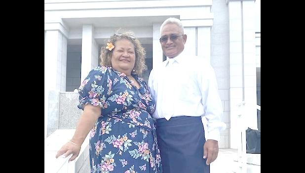 Bishop Fomai Amituanai Sr. and wife Peneueta