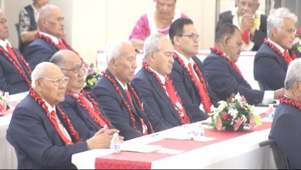 Senators at Fourth Regular Session of the 38th Legislature