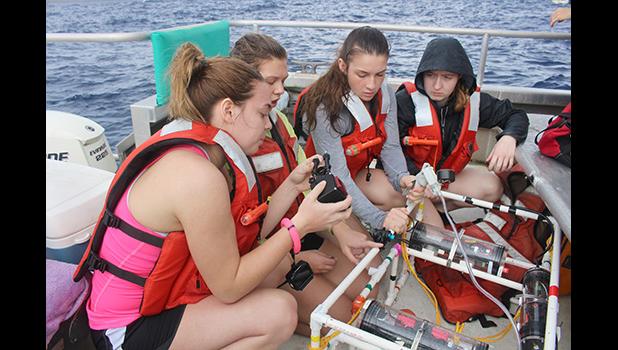 Four members of the InvenTeam crew